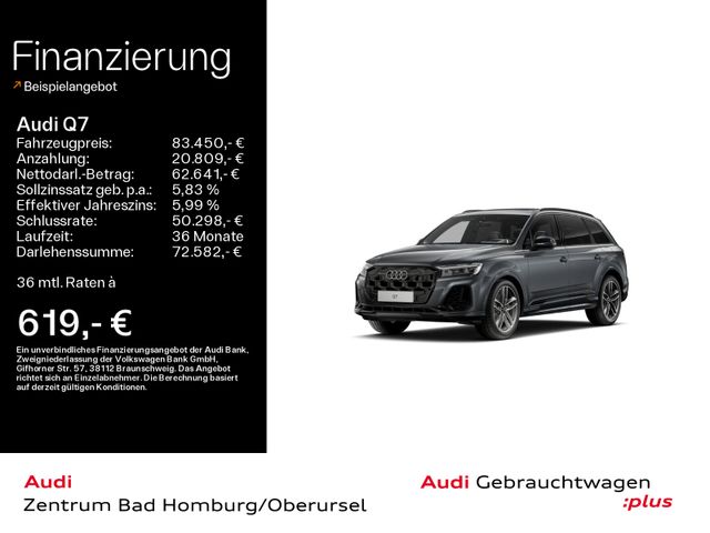 Audi Q7 55 TFSI e quattro S line*Navi*Matrix*B&O*HUD*