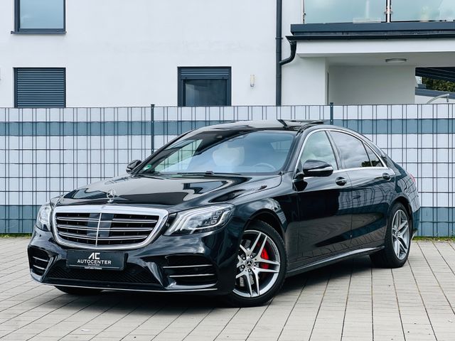 Mercedes-Benz S 400d Lang AMG LINE LEDER BEIGE+FOND ENTER