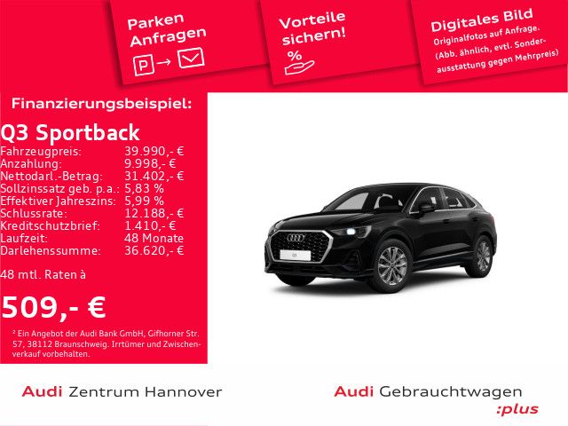 Audi Q3 Sportback 35 TDI Kamera ACC eSitze Navi