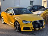Audi A3 Cabrio°design°S-Line°Alcantara°Scheckheft°18" - mit Benzin-Antrieb: Gelb, Cabrio