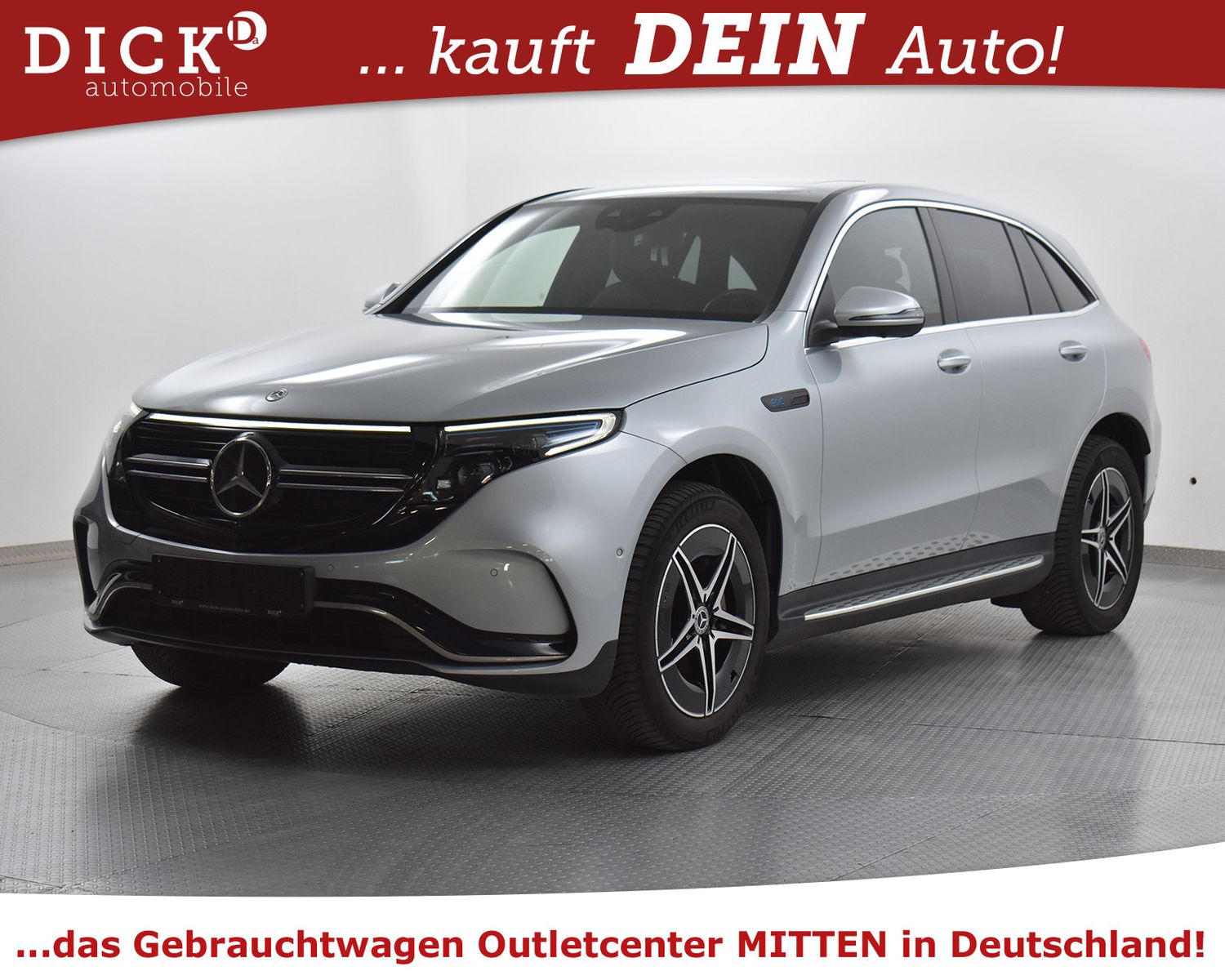 MERCEDES-BENZ EQC 400 4M 2X AMG Line PANO+STDHZ+BURM+360+HEAD+ - Image 2