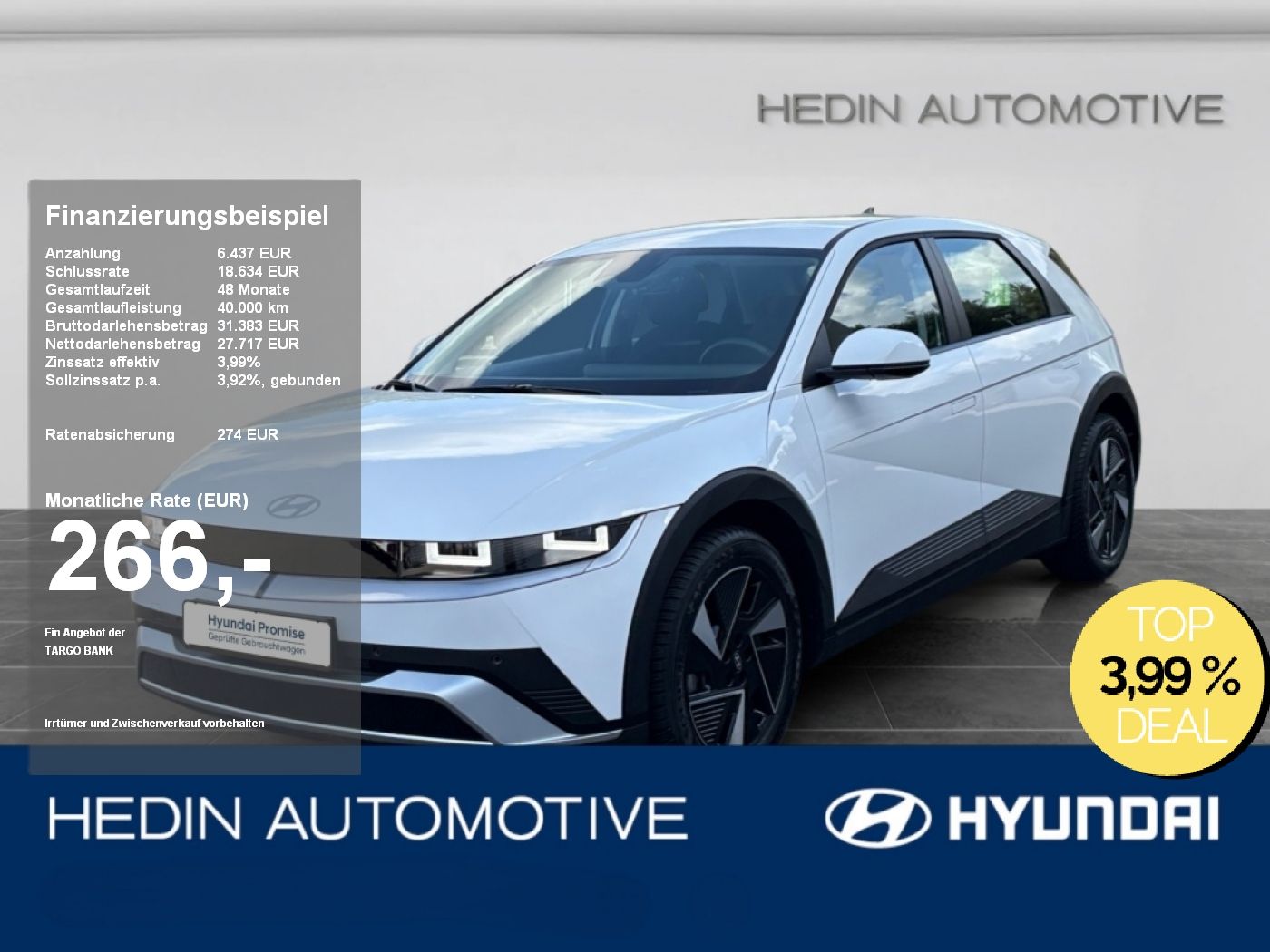 Hyundai IONIQ 5 63 kWh 2WD Dynamic SHZ|TEMP|DISTR|KAM