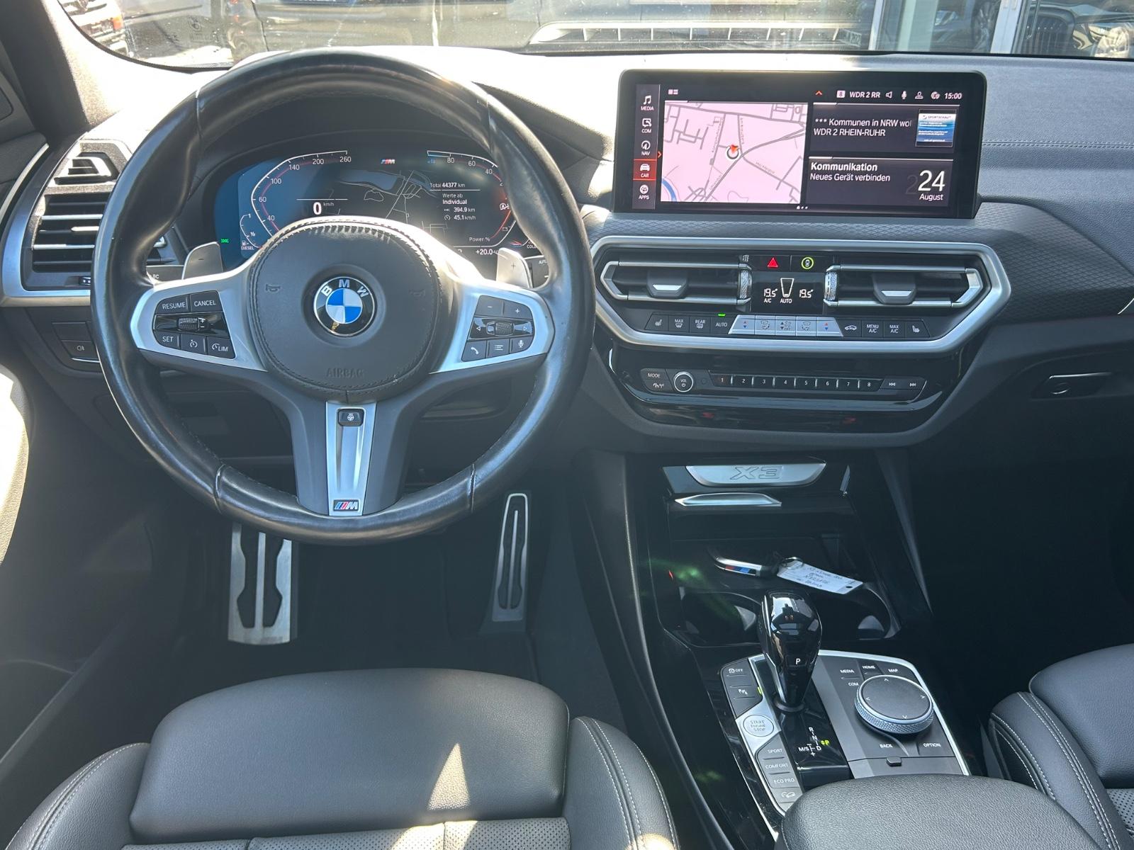 BMW X3 xDrive 20d M Sport PANO LASER ACC HUD AHK 20" — 16