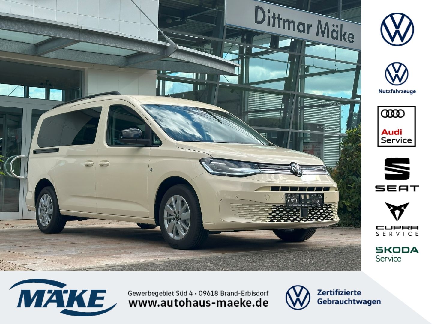 Caddy Maxi Taxi 2.0 TDI DSG 7-Si.NAV STDHZ LED S