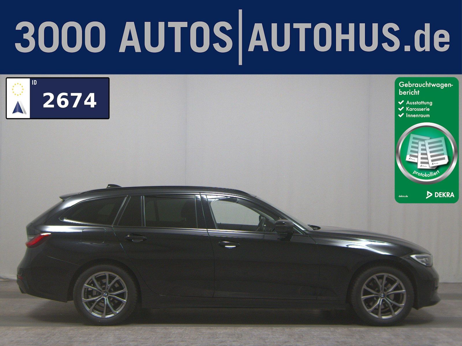 BMW 320iA Touring Sport-Line T-Leder Navi LED LC-Pro