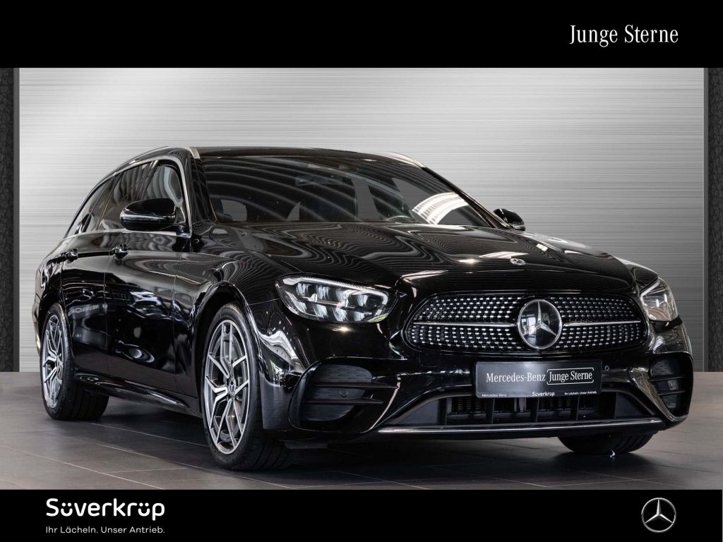 MERCEDES-BENZ E 220 T d AMG WIDE AHK DISTR KAMERA SPUR PDC