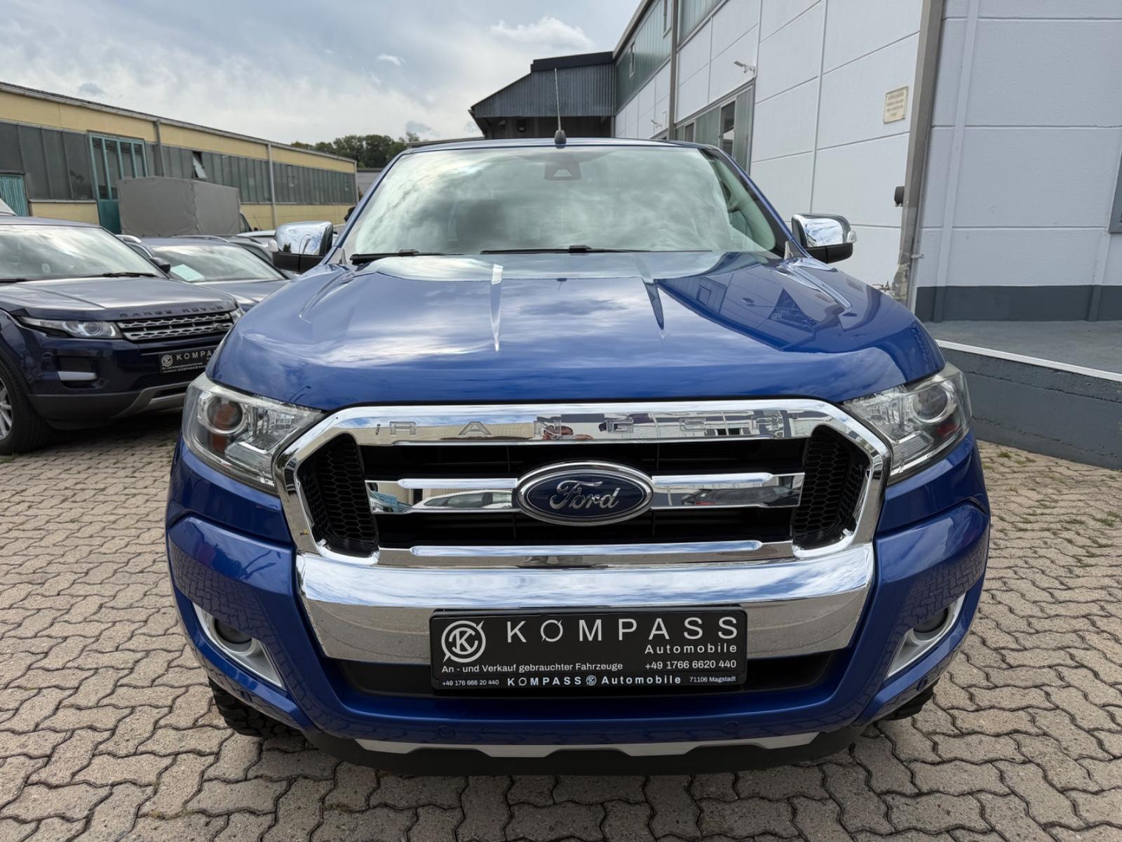 Ford Ranger Limited 3.2 TDCi 200 ch BVA 4x4 / 83 742 km / 1ère main / Cuir / Caméra