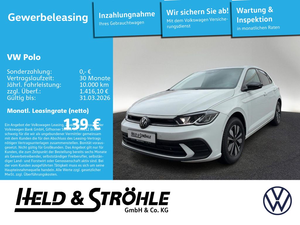 Volkswagen Polo Goal 1,0l DSG RFK SHZ Ganzjahresreifen