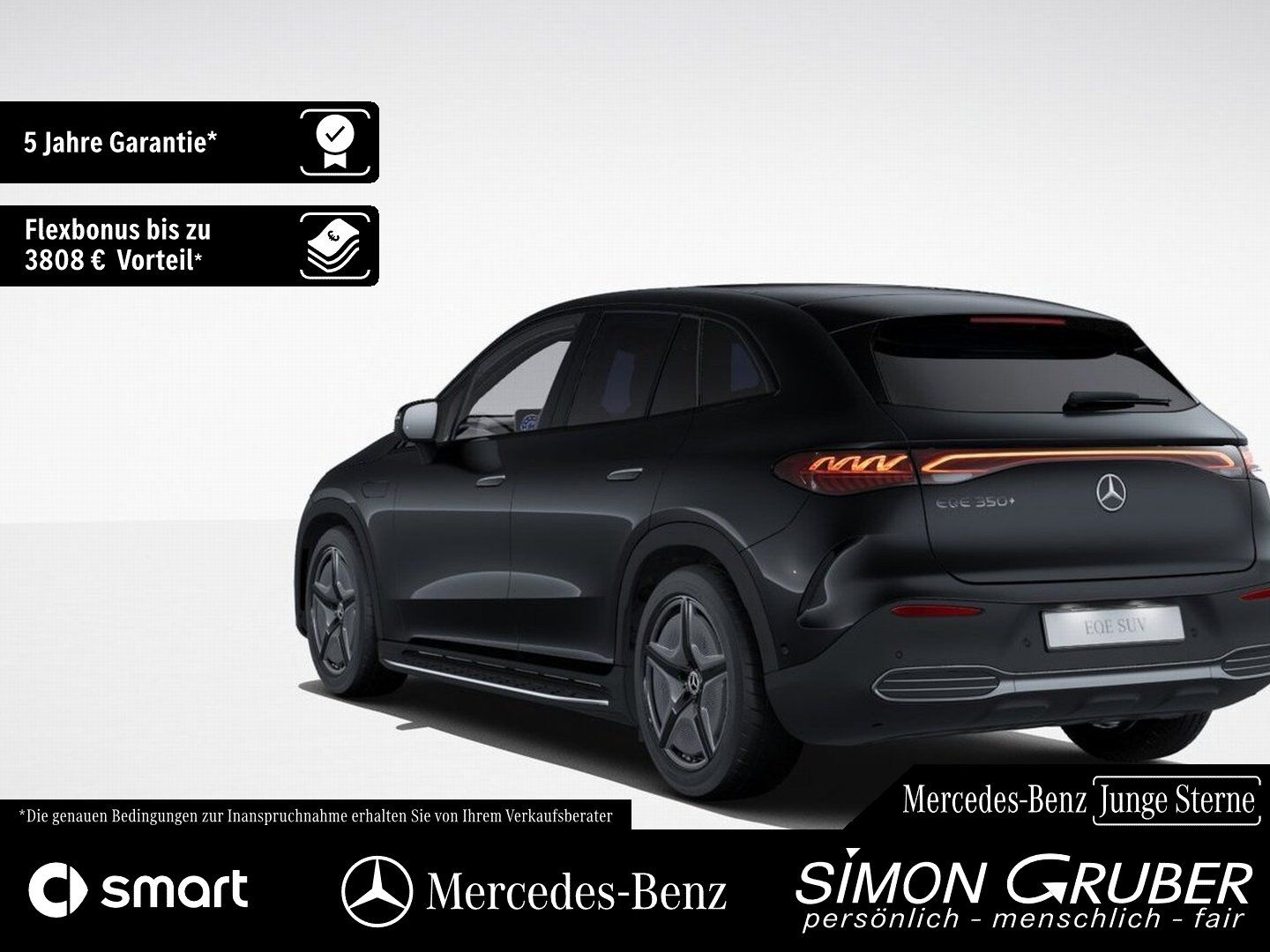 Fahrzeugabbildung Mercedes-Benz EQE 350+ SUV AMG Night Pano Airmatic DigiLight