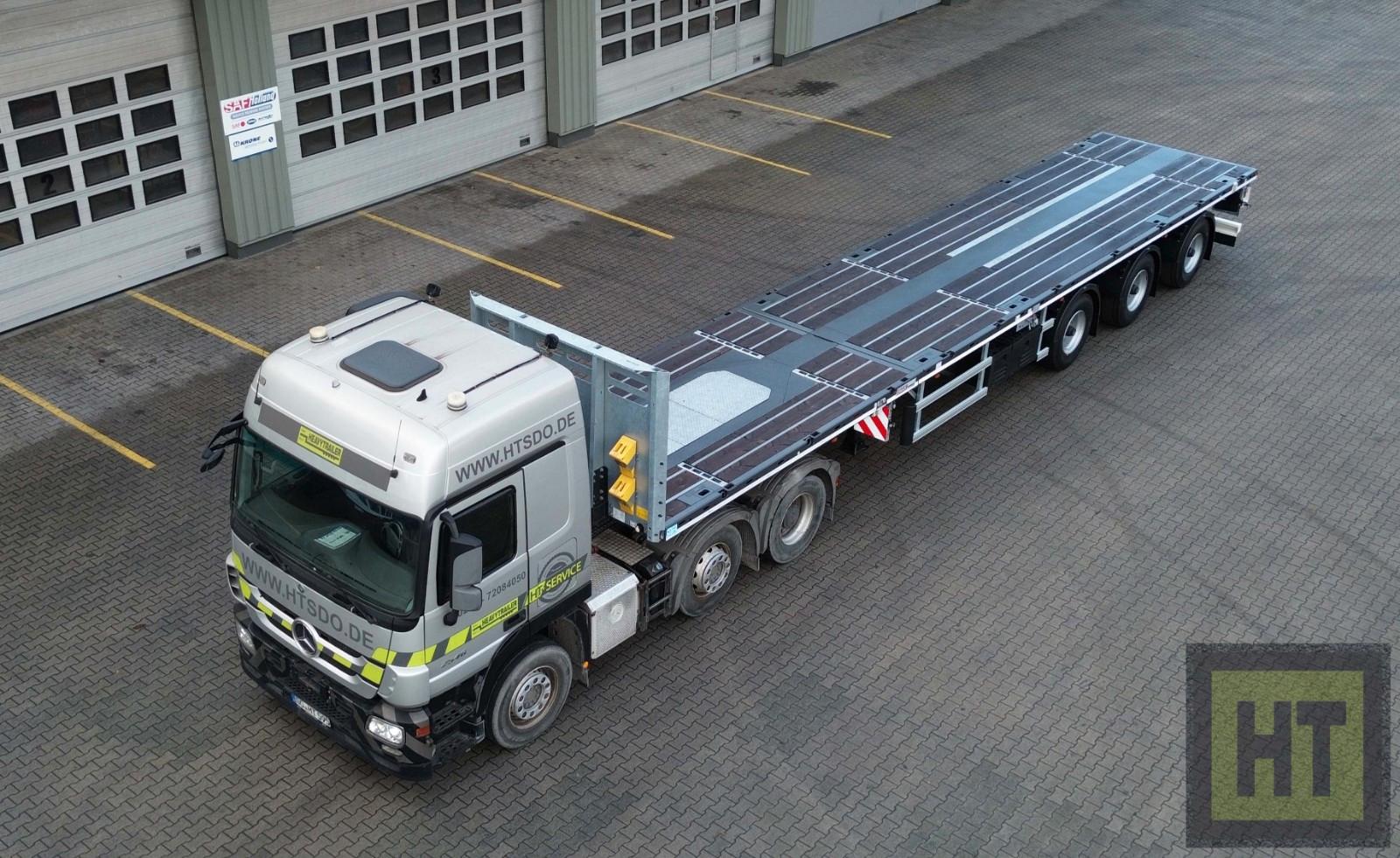 Faymonville MAX Trailer 3-Achs-Tele-Plateau-zwangsgelenkt