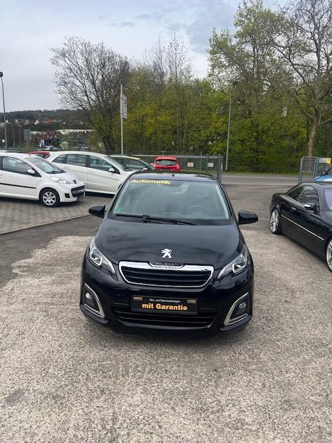 Peugeot 108-5 t-Allure-Automatik-Klima+Sitzh+SH-GARANTIE