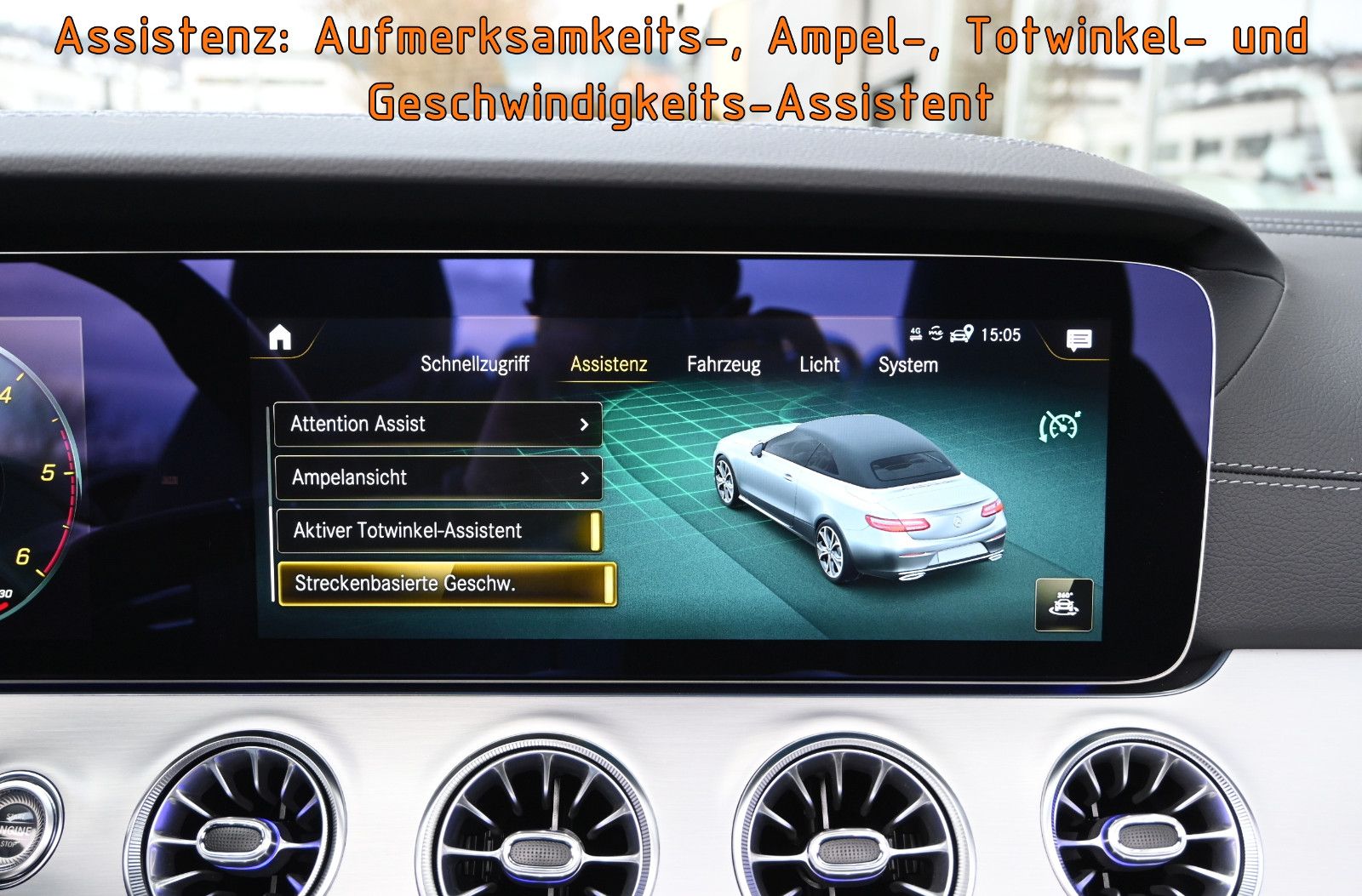 Fahrzeugabbildung Mercedes-Benz E 220 d Cabrio 2x AMG °ACC°STANDHEIZUNG°8-FACH°