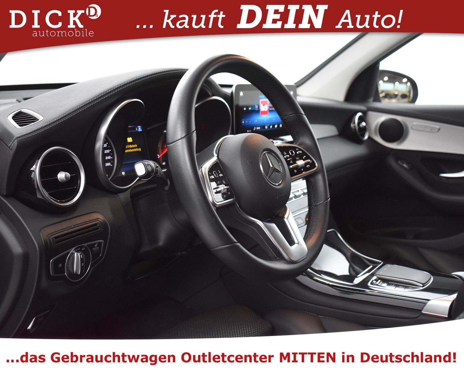 MERCEDES-BENZ GLC 300d 4M Exclus 360"+HEAD+LED+AHK+NAVI+LEDER+ - Image 11