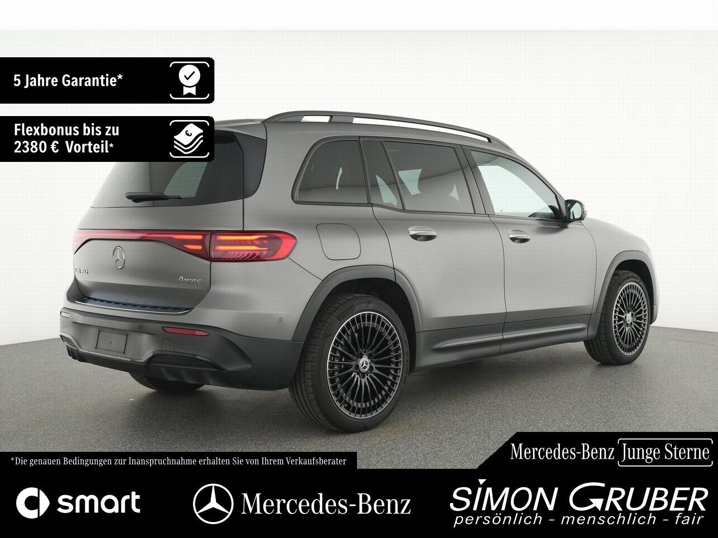 Fahrzeugabbildung Mercedes-Benz EQB 350 4M AMG Night magno Pano Burm HUD 360