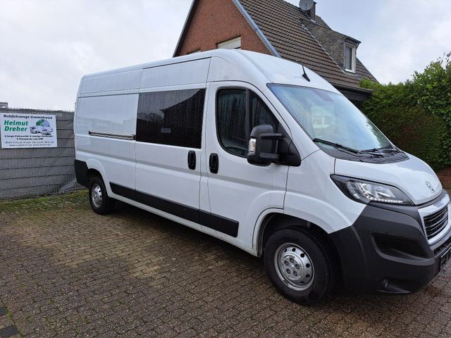 Peugeot Boxer L3H2 BlueHDi 140 Klima*3-Sitzer*Rampe