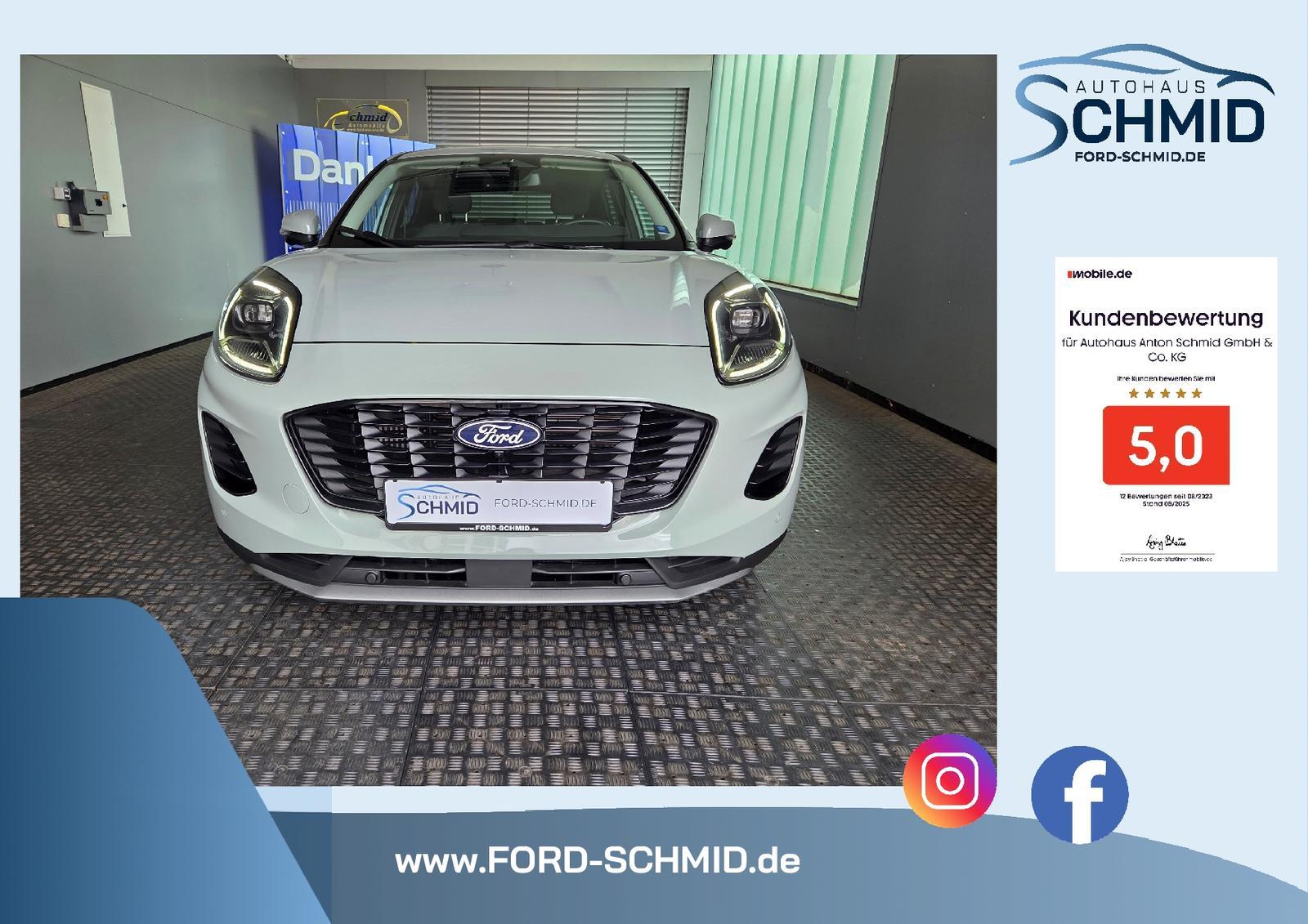 Ford Puma TITANIUM+AUTOMATIK+AHK WINTER PAKET+UVM.