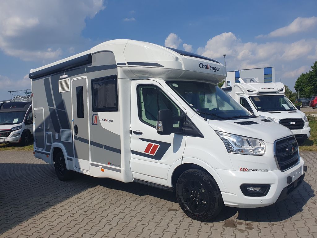 Challenger, 250 Etape Ed.,Aut.,Solar,Markise,Arctic,Smart