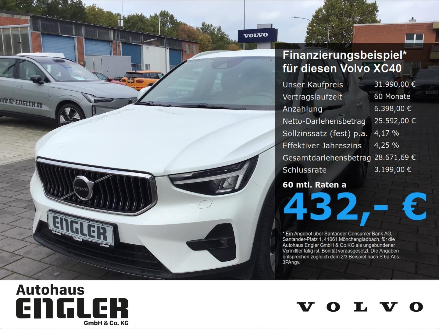 Volvo XC40 T4 Plus Bright Recharge Nebel Cam Navi