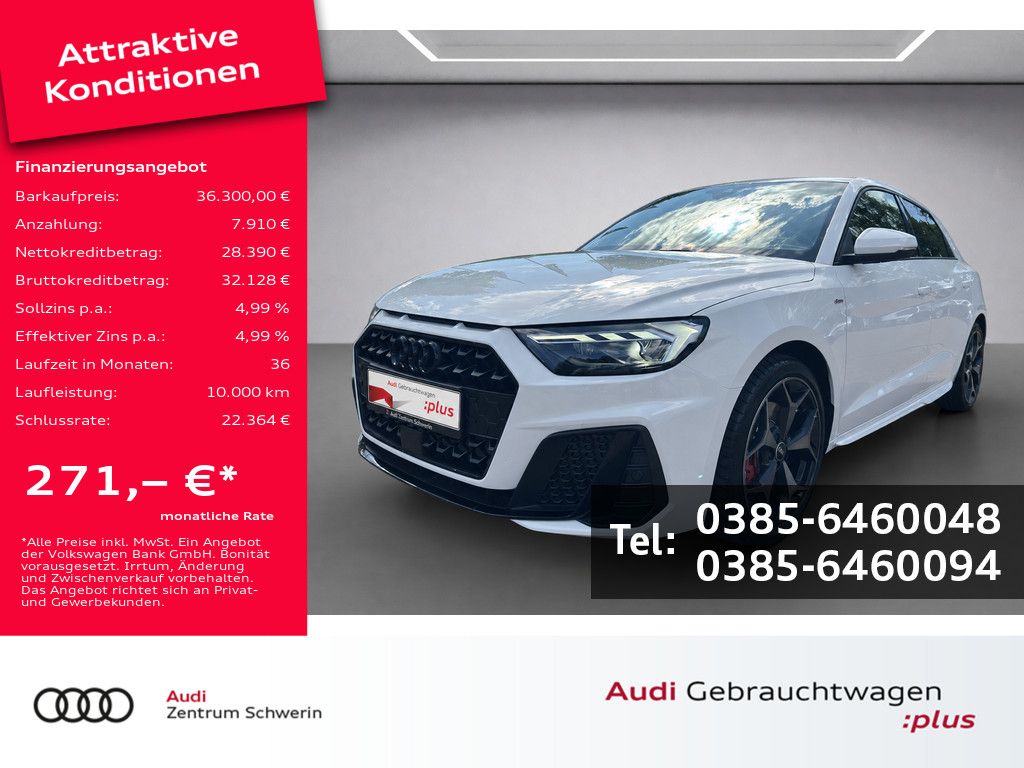 Audi A1 Sportback 35 1.5 TFSI S-tronic S line SHZ LED