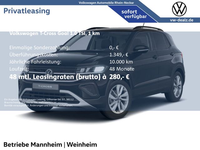 Volkswagen T-Cross GOAL 1.0 TSI OPF DSG