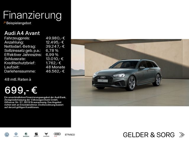 Audi A4 Avant 45 TFSI quattro S line OptikSchwarz*AHK