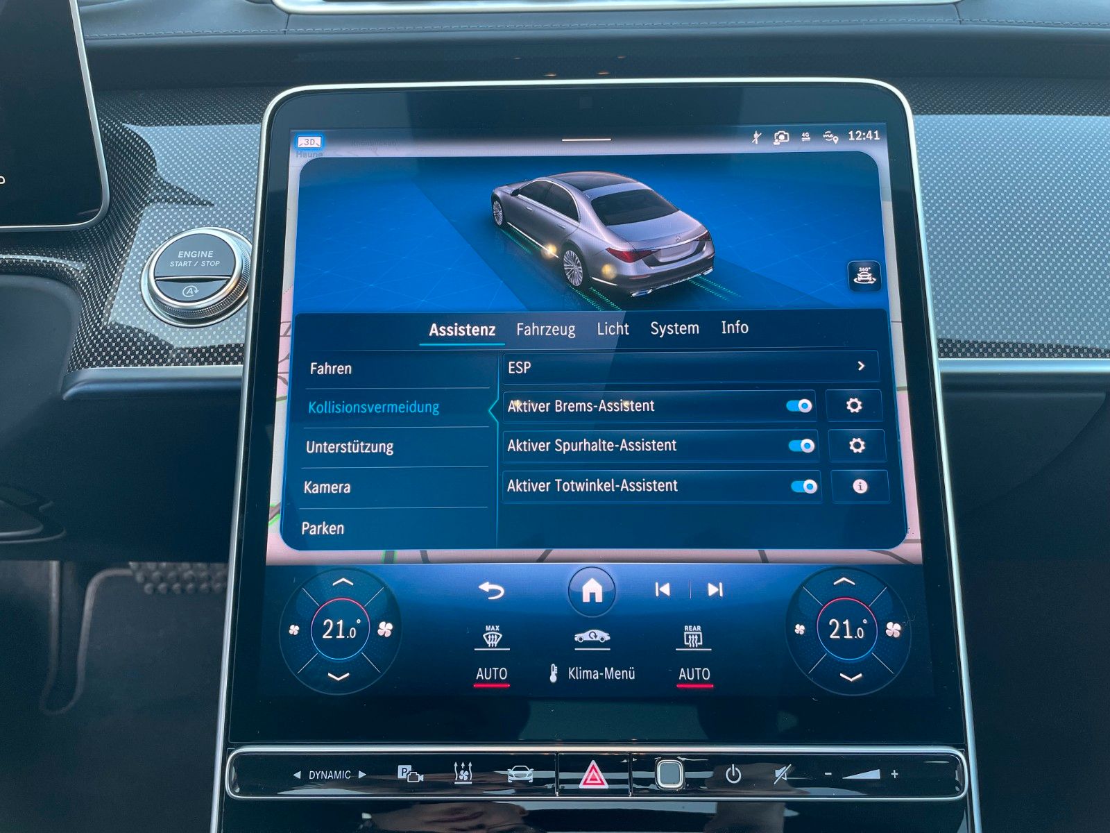 Fahrzeugabbildung Mercedes-Benz S 580 4M L VOLL+AMG+STH+Fond-Enter+Pano+AirM