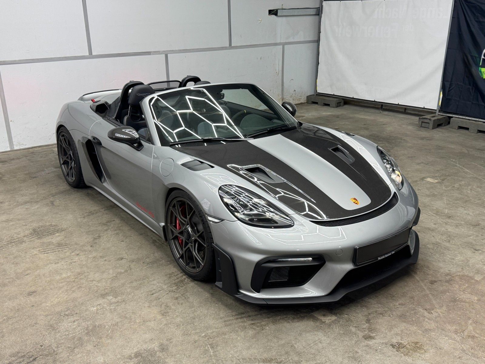 PORSCHE 718 Boxster Spyder RS Weissach*Lift*Carbon