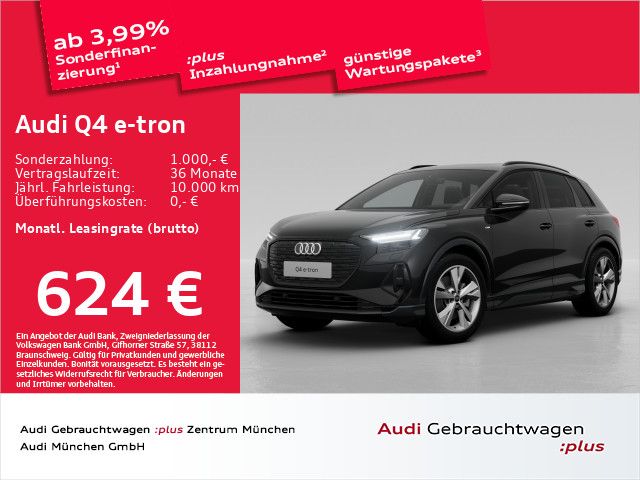 Audi Q4 e-tron 45 qu. S line Pano/Matrix/HUD/Navi+/Ka