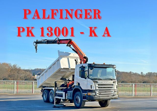 Scania P 360 Kipper 4,70 m * PK 13001-KA  + FUNK * 6x4