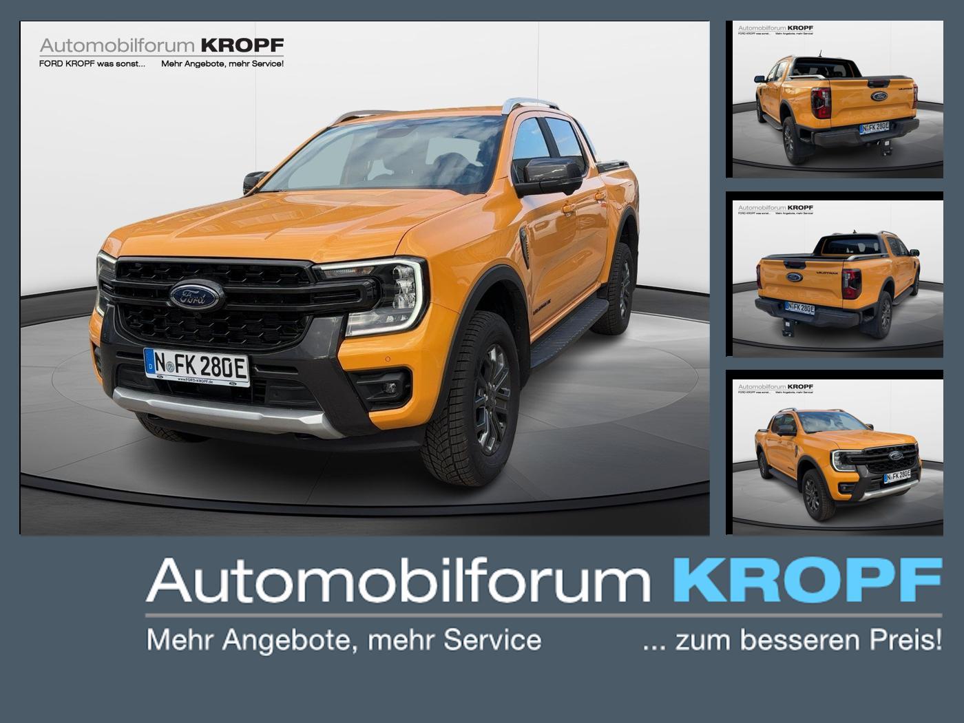 Ford Ranger DK 4WD Wildtrak AHK Laderollo Technopaket