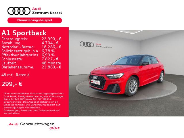 Audi A1 Sportback 25 TFSI S line LED Kamera CarPaly