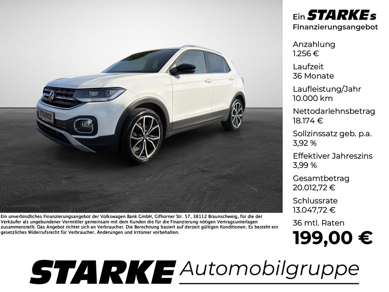 Volkswagen T-Cross 1.0 TSI DSG Style AHK LED Kamera PDC LM
