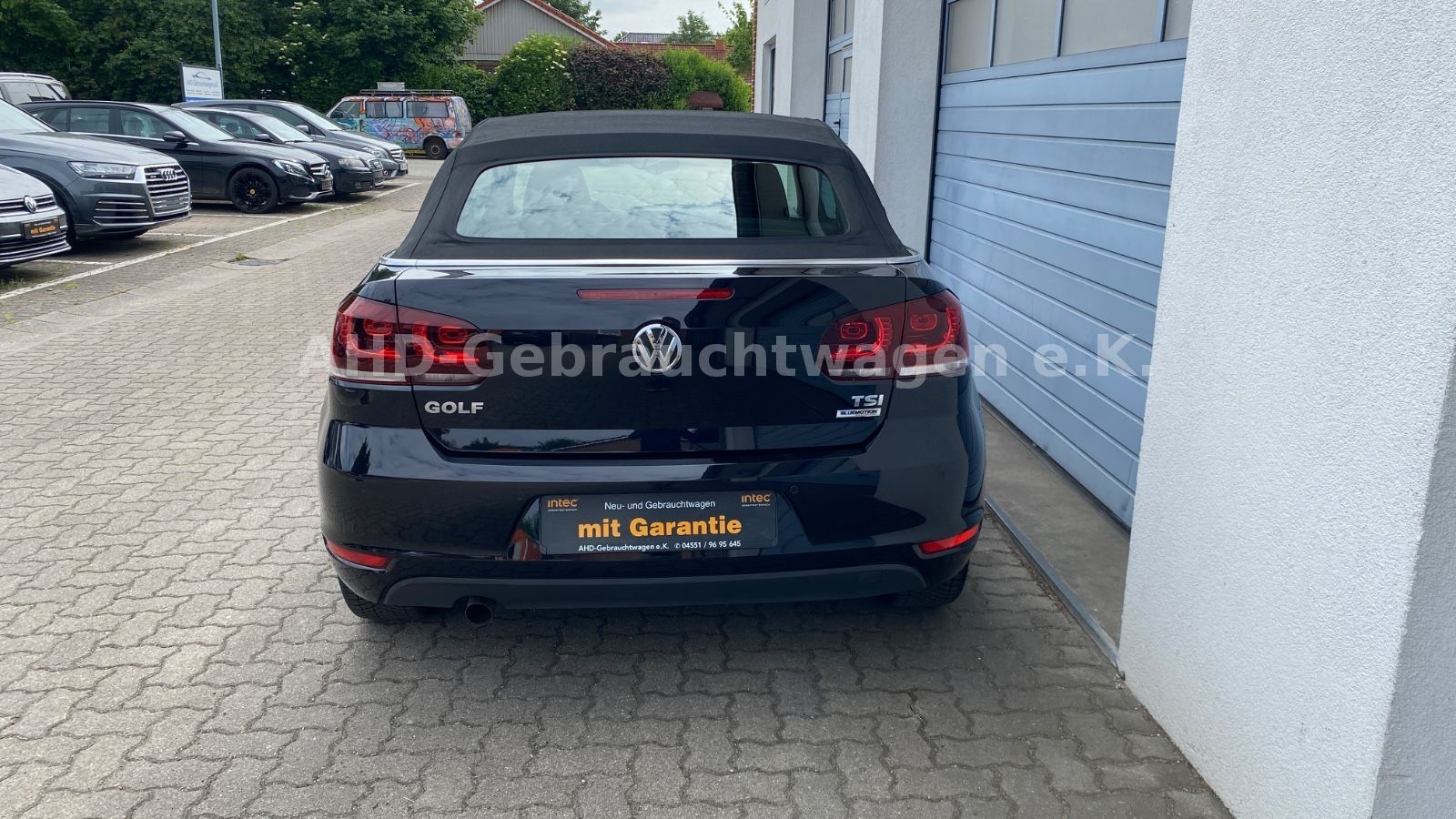 Fahrzeugabbildung Volkswagen Golf VI Cabriolet Lounge