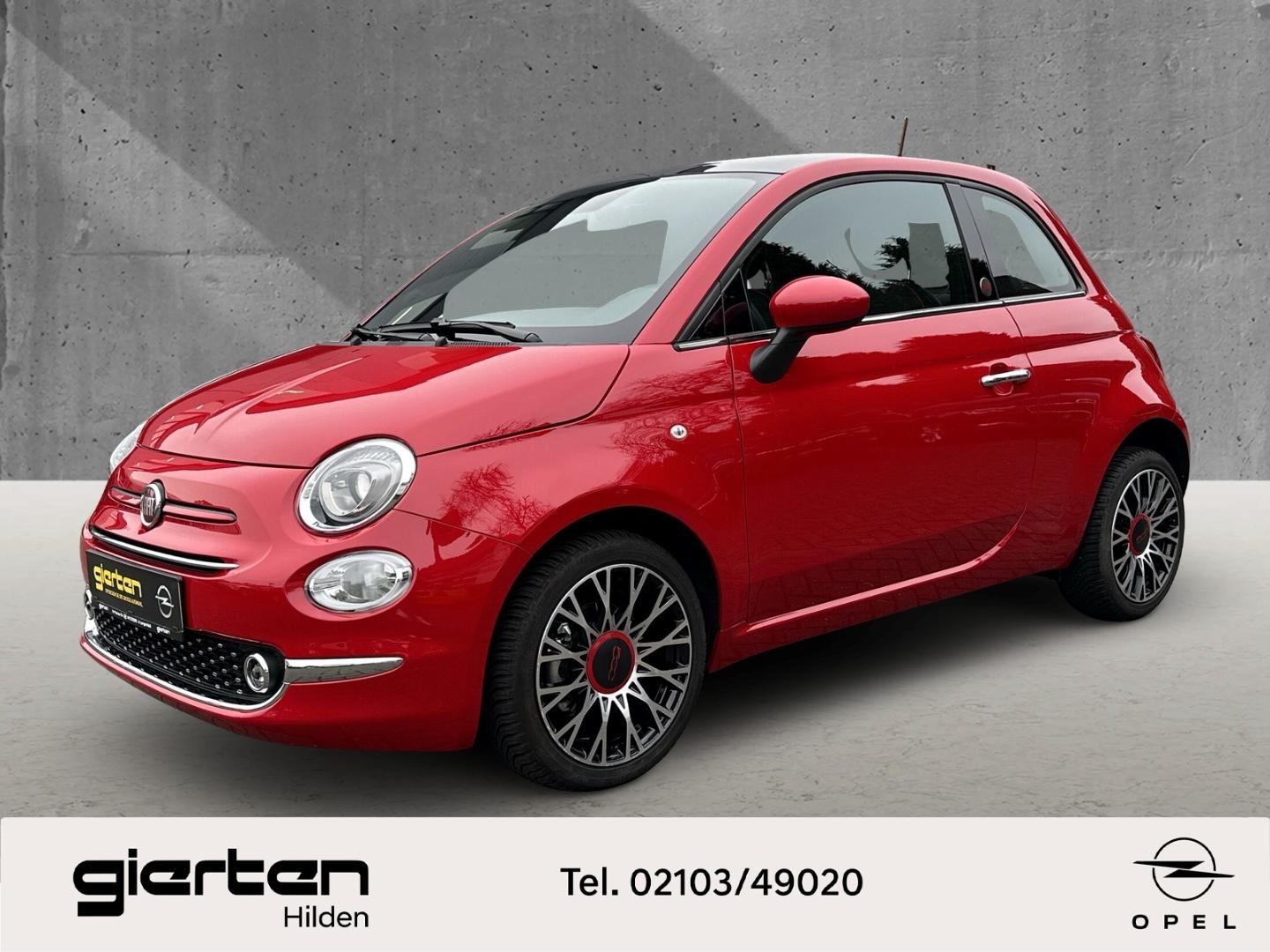Fiat 500 Red 1.0 Mild Hybrid EU6d