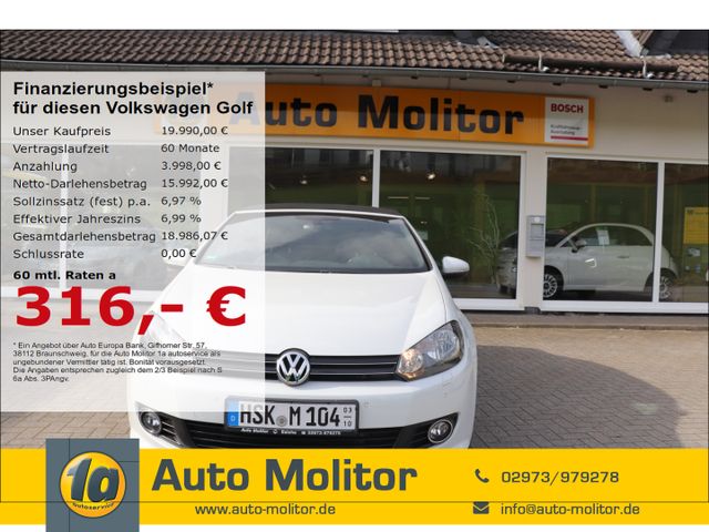 Volkswagen Golf VI Cabriolet Lounge BMT 1.4 TSI StandHZG Sp