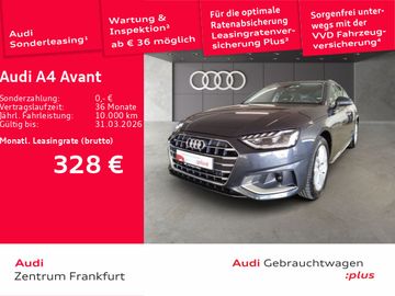 Audi Leasingangebot: Audi A4 Avant 35 TDI advanced  S tronic LED Navi Temp