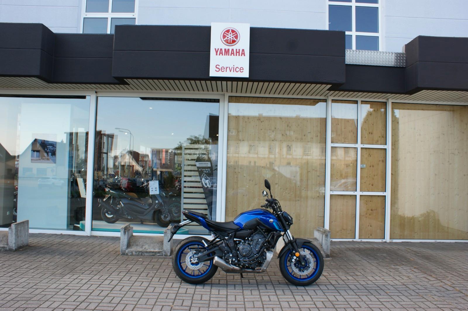 Yamaha MT 07 mit wenig KM