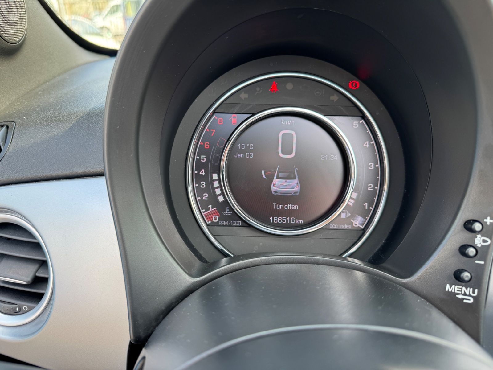 Fahrzeugabbildung Fiat 500C S Cabrio Leder