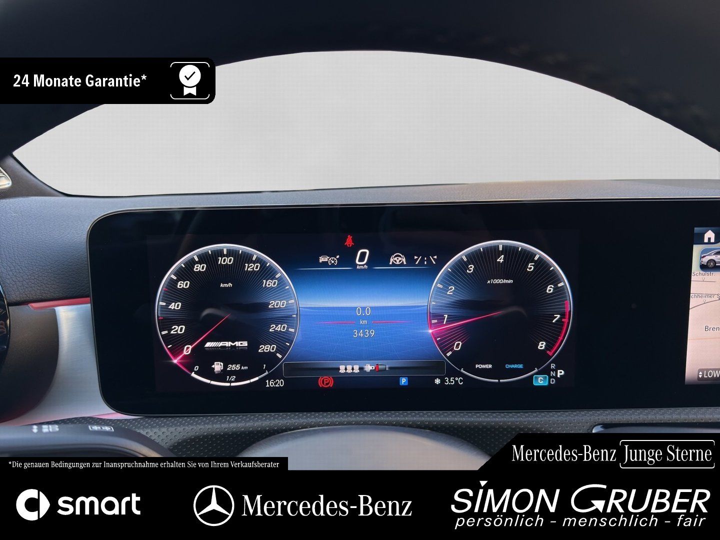 Fahrzeugabbildung Mercedes-Benz A 35 4M AMG Limo Night II Pano HUD 360 Burm Ambi