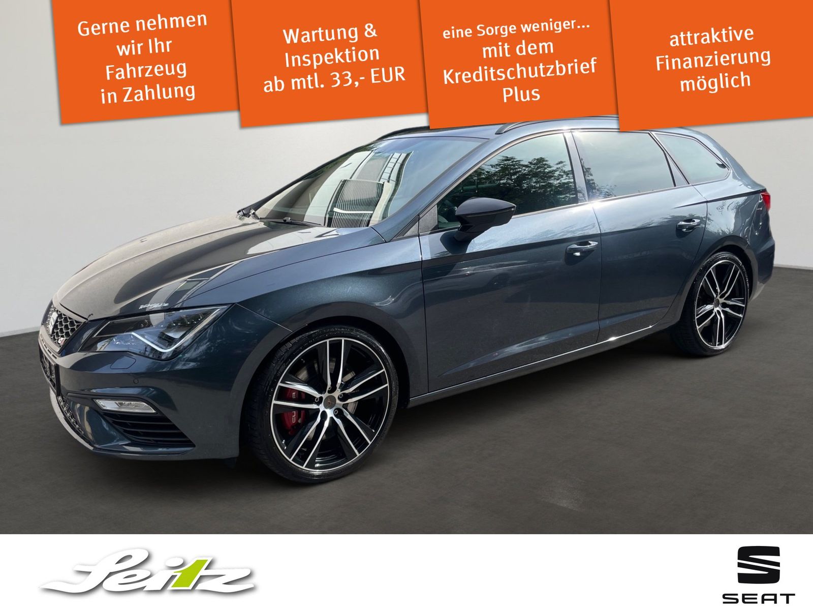 Seat Leon ST 2.0 TSI DSG 300 4Drive 4Drive. Navi. Ein