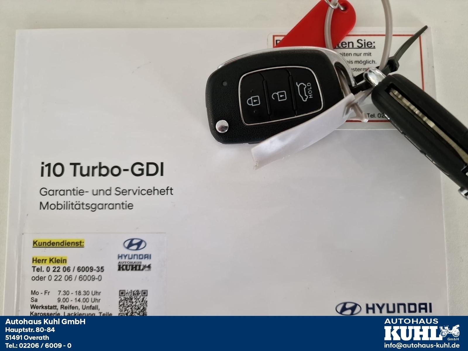 Hyundai i10 1.0 T-GDI N Line DL Navi+Cam+Klima+JBL Sound