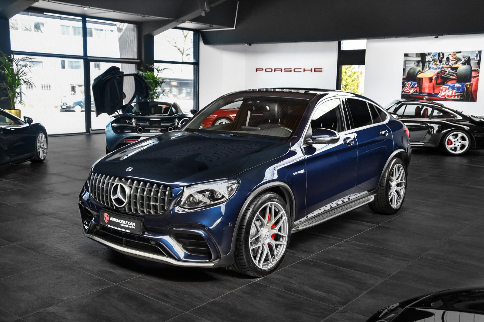 MERCEDES-BENZ GLC 63 S AMG COUPE 4M #TRAUMHAFT #CAVANSITBLAU