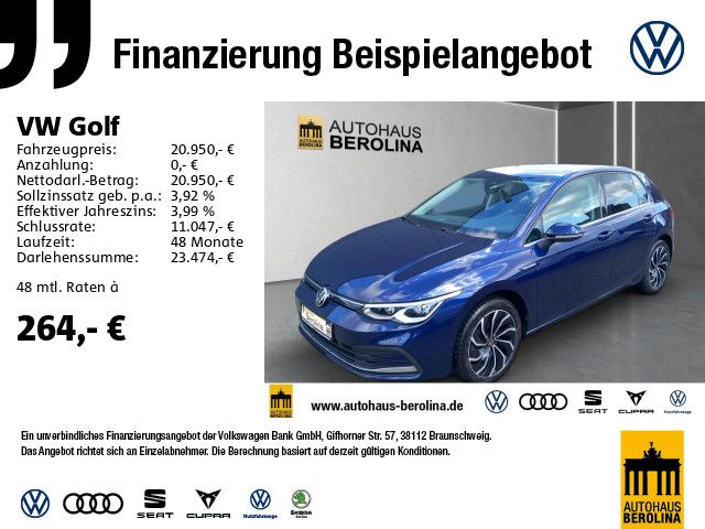 VW Golf VIII 1.5 eTSI Style DSG *NAV*ACC*SHZ*PDC*