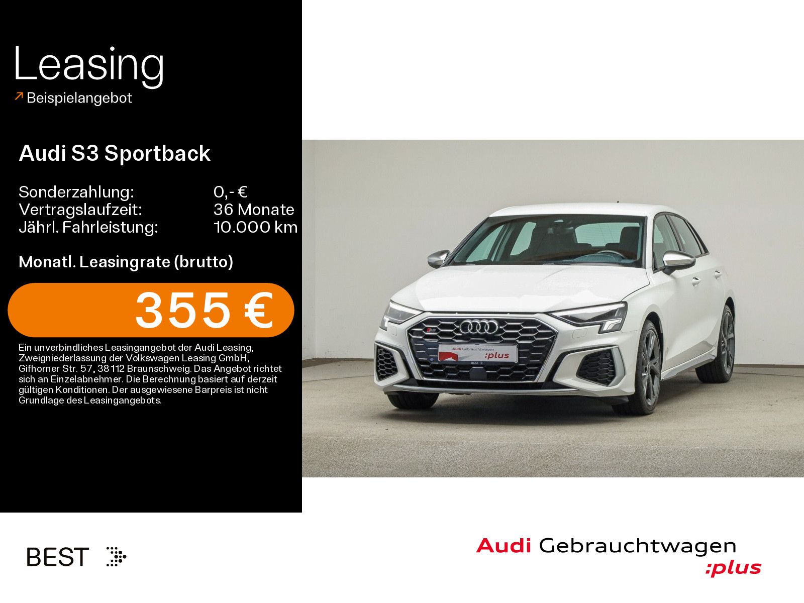 Audi S3 Sportback Navi, PDC, GRA