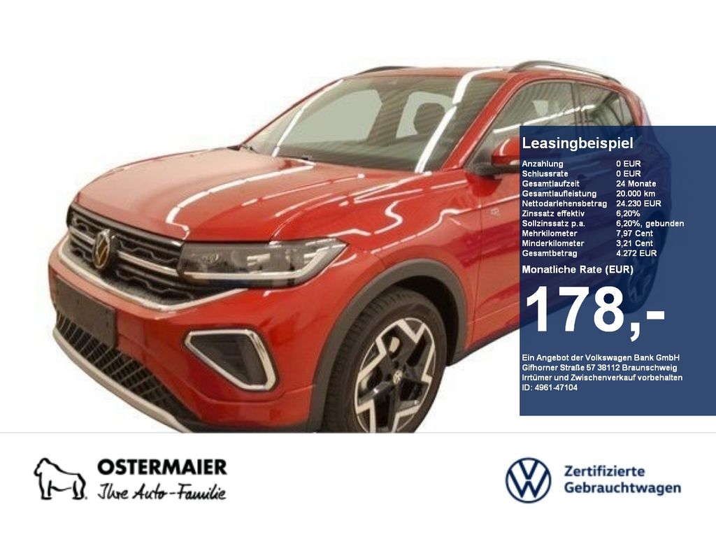 Volkswagen T-Cross R-LINE 1.0TSI 116PS NP.37T NAVI.KAMERA.I