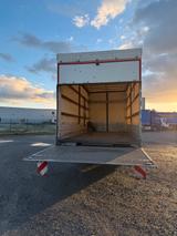 DAF LF210 FA, Plane u. Spriegel - Pkw-Anhänger Plane spriegel