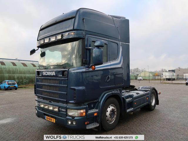 Scania R164-580 V8 4x2, Euro 3, Semi Aut, Retarder, Top