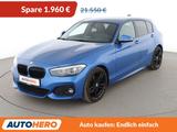 BMW 1er 120i Edition M Sport Shadow Aut.*NAVI*LED* - blaue BMW 1er Reihe