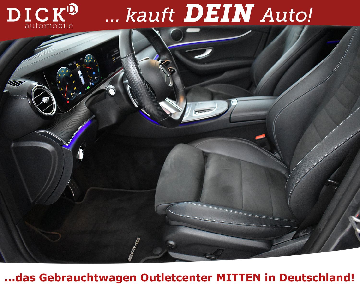 MERCEDES-BENZ E 300de 2X AMG Line NIGHT+PANO+WIDES+STDHZ+HEAD+ - Image 11