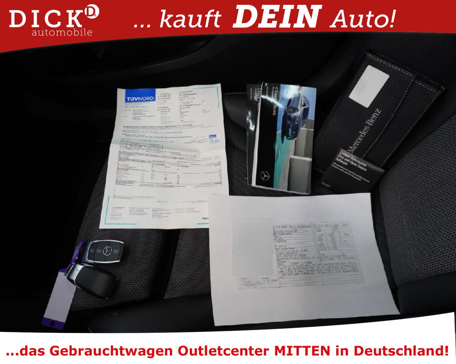 Fahrzeugabbildung Mercedes-Benz C 220d T 9G LED+/VIRTU/ACC/BURMEST/360°/8Fa